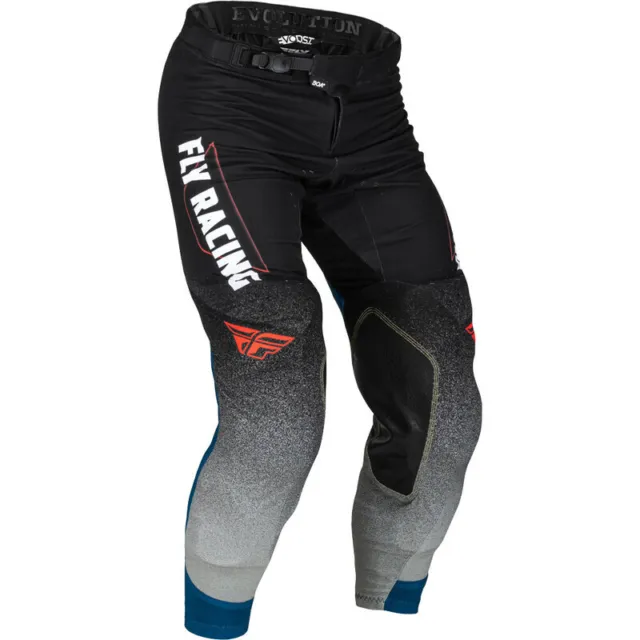 NEW Fly Racing Evolution DST Black/Grey/Blue Motocross Dirt Bike Pants