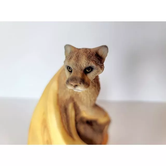 Stepping Out 63100 Mill Creek Studios Retired Sculpture Originals Cougar Mountai