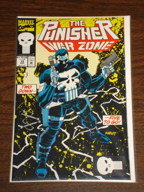 Punisher War Zone #10 Vol1 Marvel Comics Nm (9.4)  December 1992
