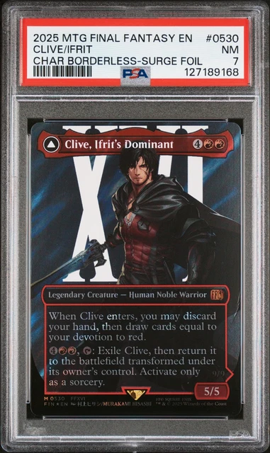 2025 MTG FINAL Fantasy Clive, Ifrit's Dominant/Ifrit, Warden Of Inferno ...