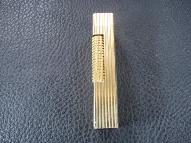 Dunhill Rollagas Feuerzeug Lighter Gold Komplett Überholt Garantie Kingsman 2