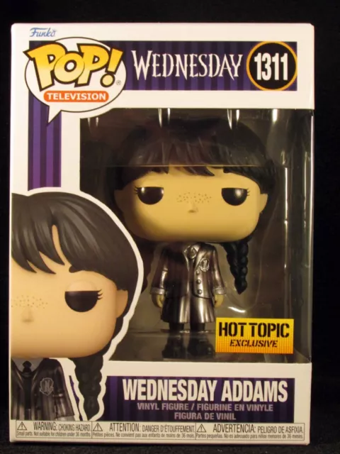 Funko Pop Television Metallic Wednesday Addams Hot Topic