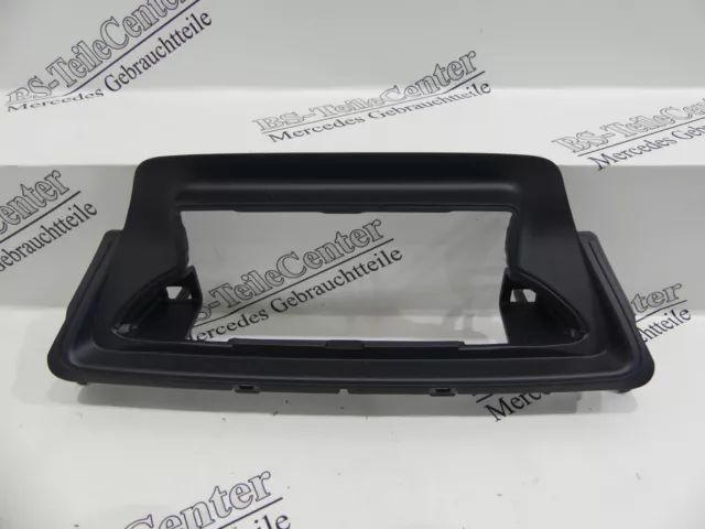 Mercedes CLS W218 X218 Mopf Halter Abdeckung Rahmen für Zentraldisplay Display