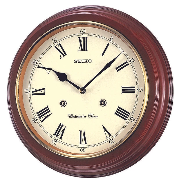 thumbnail image 2 of Acctim Yarnton Radio Controlled Wall Clock – Pendulum, Dark Wood Effect, Quartz 2 of 6