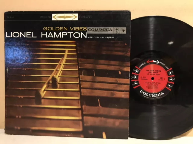 Lionel Hampton Golden Vibes LP 1959 Columbia CS-8110 VG+/EX