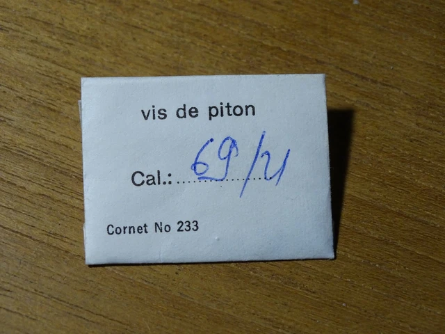 Lot De Vis De Pont Pour Horlogerie - Marque Laval - Acier Inoxydable - Neuf Sans étiquette - Suisse