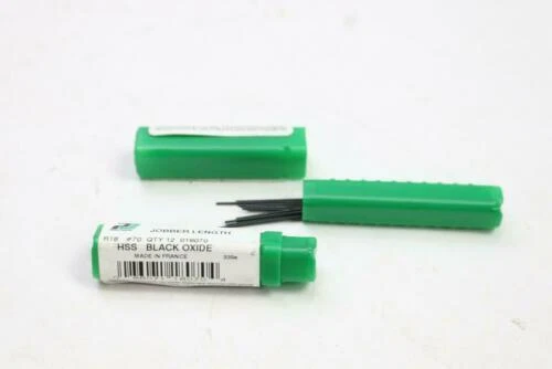 (24-Pk) Precision Twist Jobber Drill Bit High Speed Steel # 70 018070