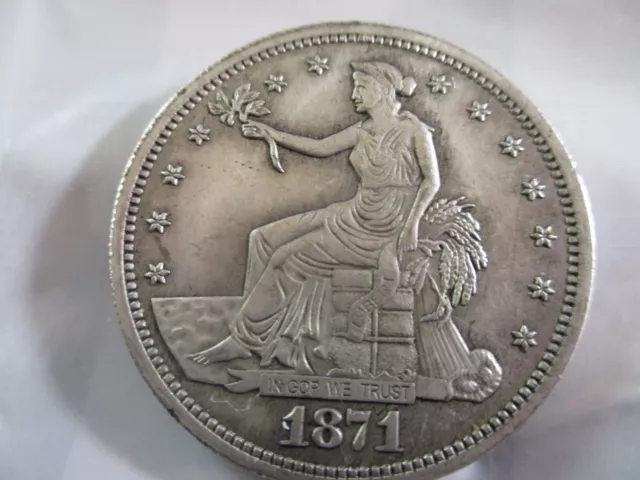 1871 United States Of America Trade Dollar