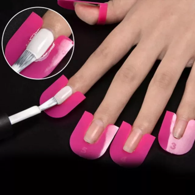 U Curve Shape Nail Care Anti-Flooding Clip  Manicure