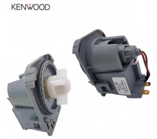 Kenwood Dishwasher Drain Pump With Flat Top, Fudi 1718C, KDW60B16 KDW60X15 8B