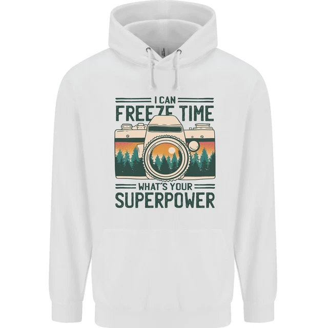 Freeze Time Photography Photographer Childrens Kids Hoodie