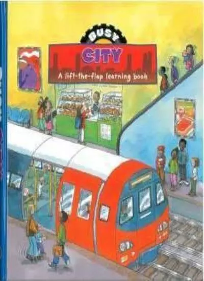 Busy City: A Lift-the-flap Learning Book (Busy Books),Lisa Regan