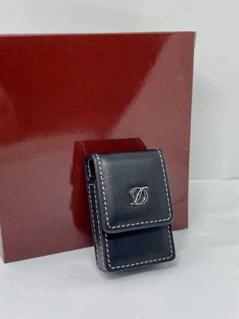 st dupont lighter leather case for belt