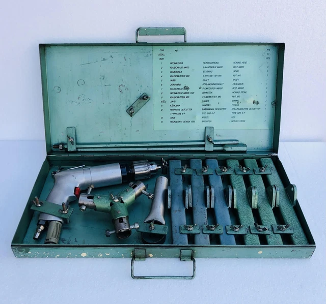Wartsila Type 20 Vasa Diesel Honing Tool With Accessories