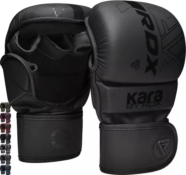 RDX MMA Grappling Sparring Guantes de entrenamiento de bolsa de combate de jaula