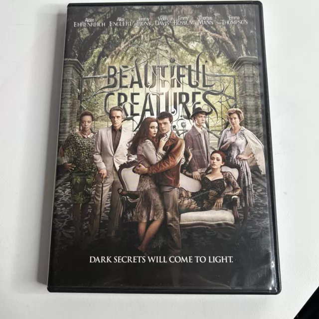 Beautiful Creatures (DVD, 2013) Very Good With Case And Digital Copy