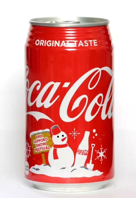 2018 Coca Cola can, Japan; 69th Sapporo Snow Festival