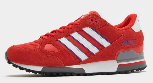 Adidas zx 750 red deals white