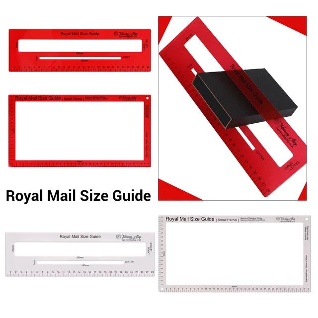 ROYAL MAIL LETTER Postal Template Size Guide Postage £11.95 - PicClick UK