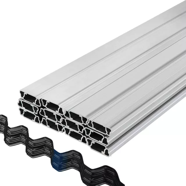 VEVOR Cable de meneo para invernadero y bloqueo de resorte de aleación aluminio