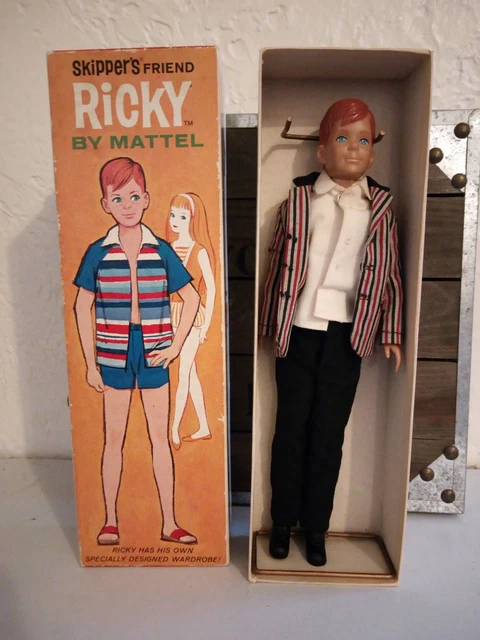 VINTAGE BARBIE SKIPPERS FRIEND  RICKY 1090 1965 Mattel RARE EUR 700,00 - FR