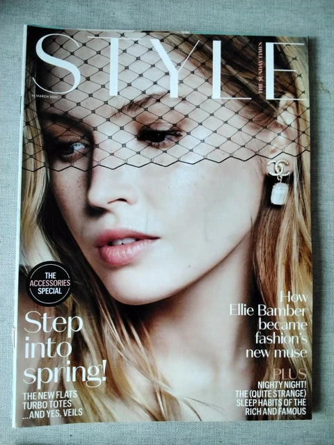 UK SUNDAY TIMES Style Magazine. Ellie Bamber. Isabel Marant. 14.3.21 £4