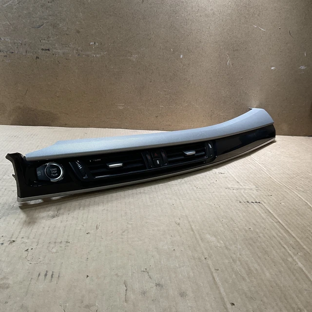 15-16 BMW X6M Dash Panel Center Bezel Push Start And Air Vents OEM PN:925264810