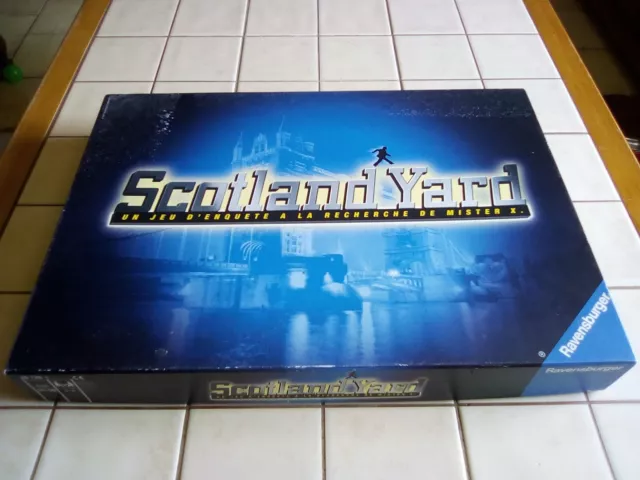 SCOTLAND YARD - Ravensburger édition 1996 - Où se cache Mister X ? Grande Boite