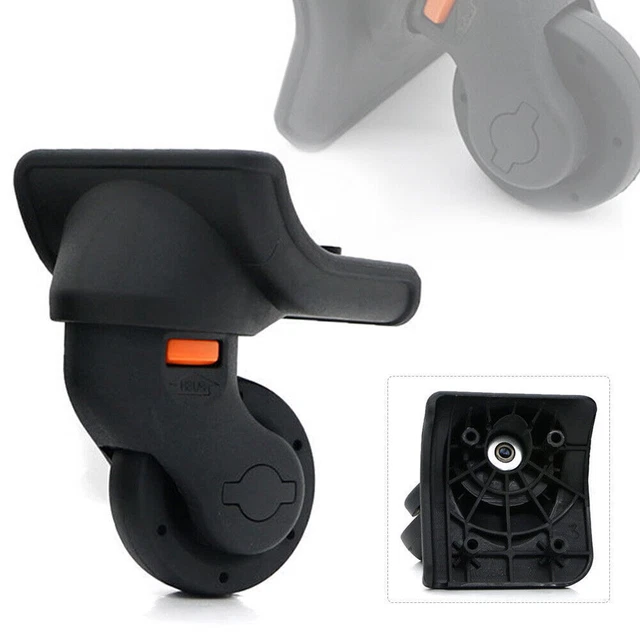 Suitcase Luggage Swivel Wheels Trolley Wheel Universal Replacement Black W073