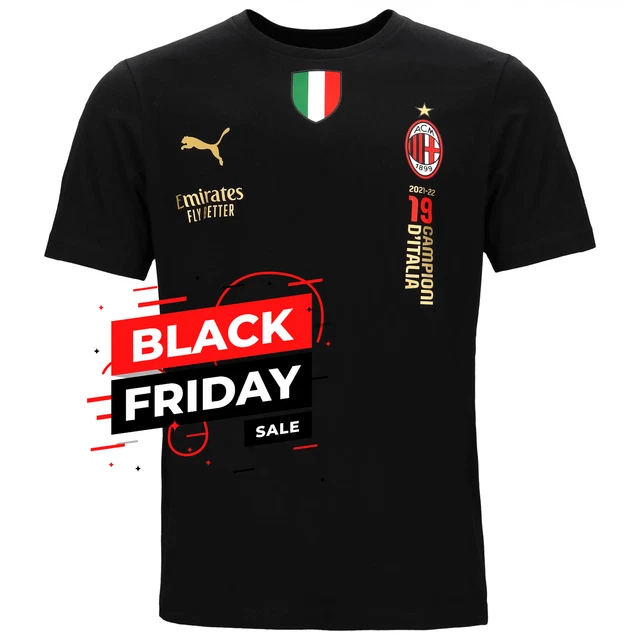 Milan Campione d'Italia 2022 | T-Shirt | Scudetto - Speciale Black Friday