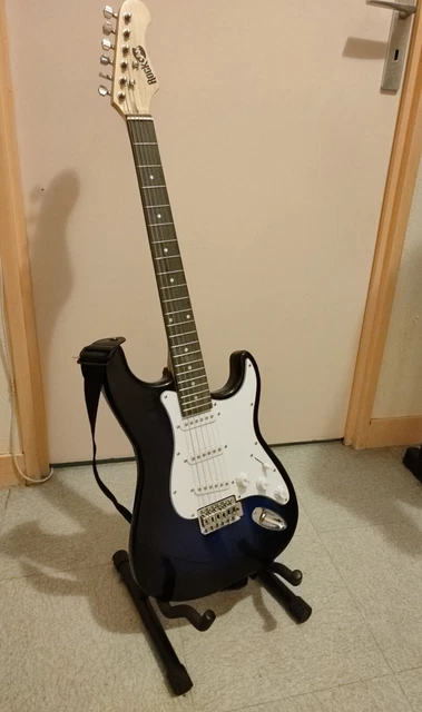 Guitare Électrique blueburst , pas d'envoi récupérer sur place