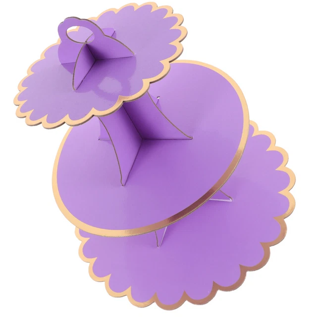 1 set supporto cupcake in cartone supporto cupcake torre espositiva macaron