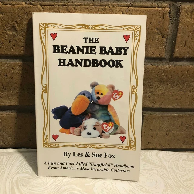 1997 The Beanie Baby Handbook Les & Sue Fox Paperback Illustrated Book