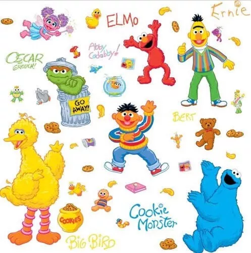 sesame-street-wall-decals-elmo-cookie-monster-stickers-kids-baby