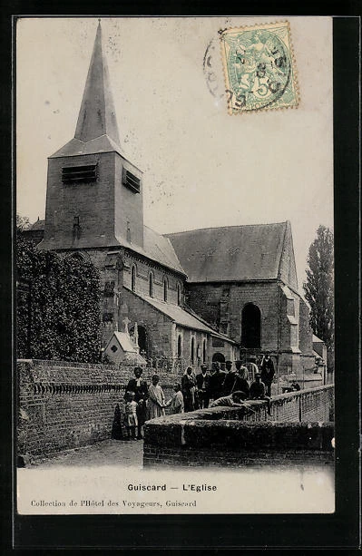 CPA Guiscard, L´Eglise