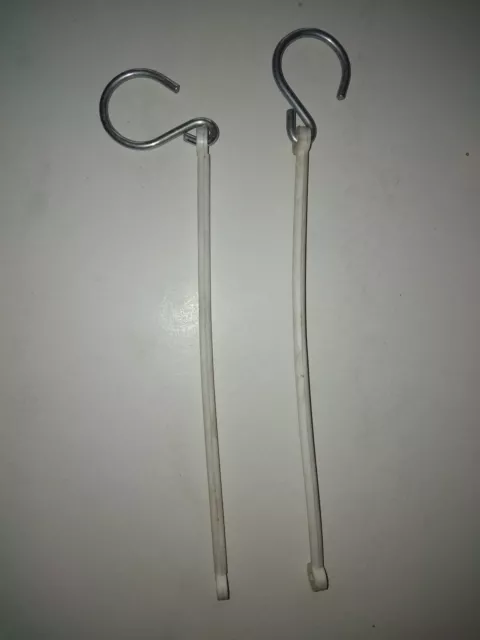 2 Stück SICHERUNGSHAKEN 245mm passend für DIE BORDWANDVERRIEGELUNG