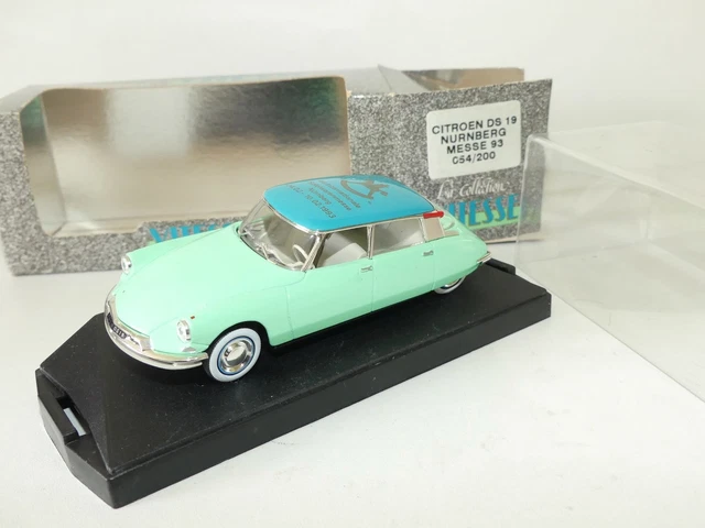 Vitesse 23508 – Miniature Citroën DS 19 Police De Paris 1960 (1:43) NEUVE