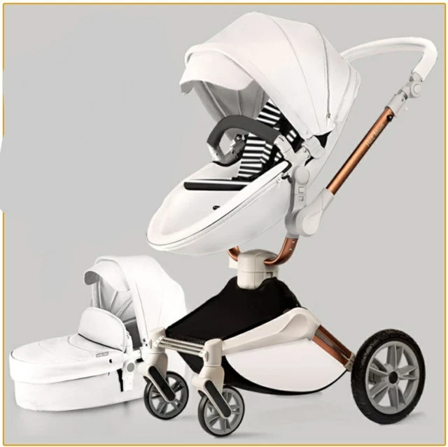 Hot Mom FO23 Luxury 2 in 1 Pram / Stroller