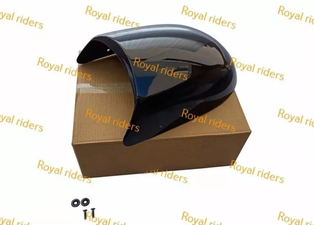 Fit For Royal Enfield Touring Dual Seat Black Cowl Continental Gt 650