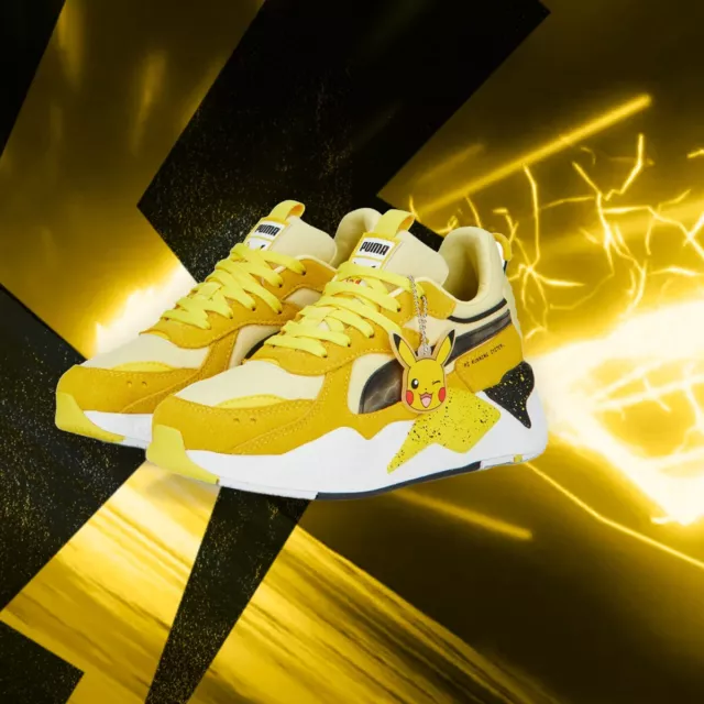 Puma Pokemon X Rider FV Pikachu Empire Yellow Men Unisex Casual