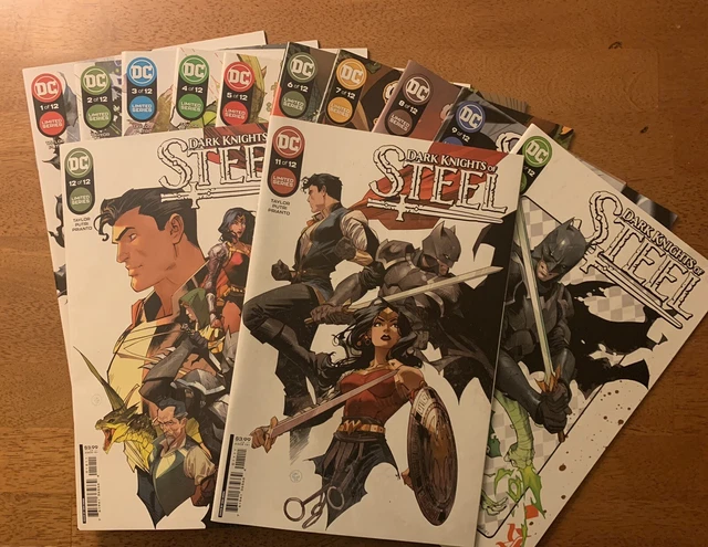 Dark Knights Of Steel #1-12 Tom Taylor Purti Complete Series NM DC Comics Batman
