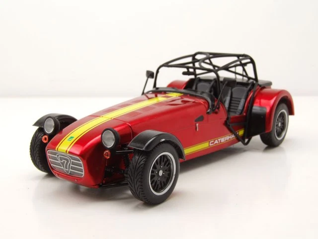 Caterham Sept 275 Académie 2014 Maquette de Voiture Rouge 1:18 Solido