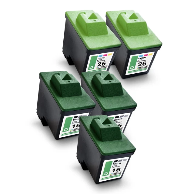 Cartouches D'encre Compatibles Lexmark Z1410 Z1420 - Lot 23XL 24XL 34XL 35XL, Multicolore