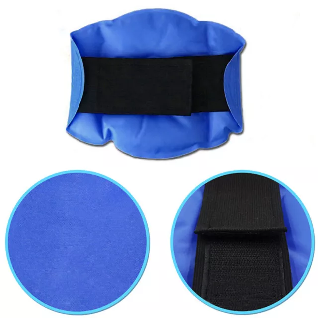 Reusable Hot and Cold Gel Ice Heat Pack Back Muscle pain Adjustable strap