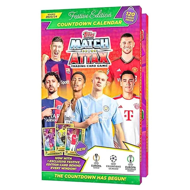TOPPS MATCH ATTAX UCL Champions League 2023/24 Countdown Advent