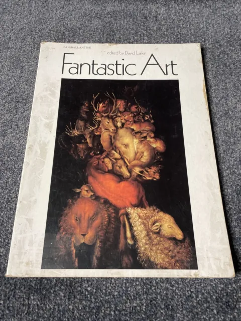 Fantastic Art edited by David Larkin (Paperback, 1973) Book