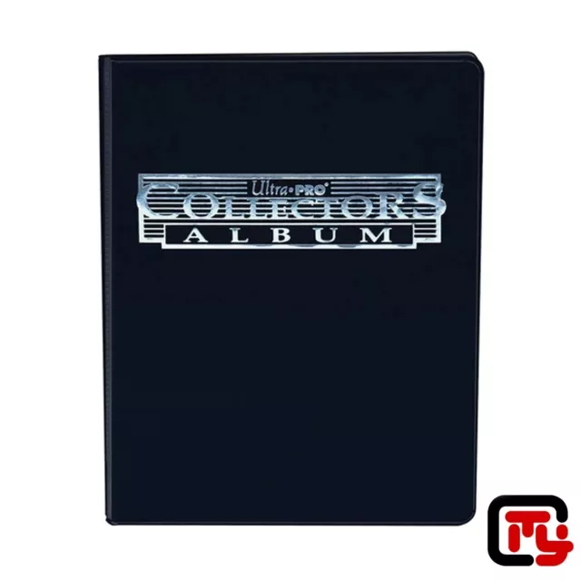 Album Portfolio Pour Cartes - 4 Pocket Collectors Ultra PRO - Format A5 - NOIR