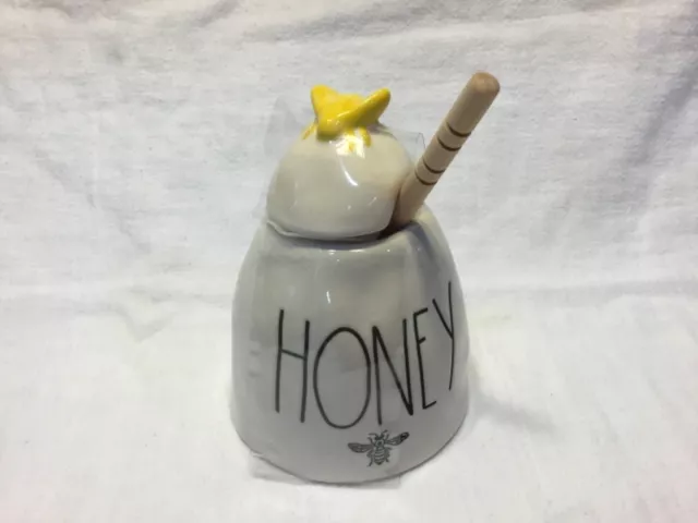 Rae Dunn Honey Jar & Dipper