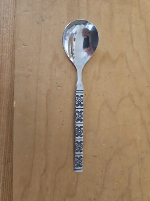 One (1) Ekco Eterna MONTALO Stainless Steel Silverware Flatware Sugar Spoon