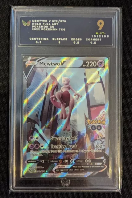 Pokemon GO - MEWTWO V - 030/078 - NM/M!